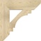 Ekena Millwork Merced Slat Rough Sawn Bracket, Douglas Fir, 6"W x 26"D x 26"H BKT06X26X26MRC06RDF - alternate 3